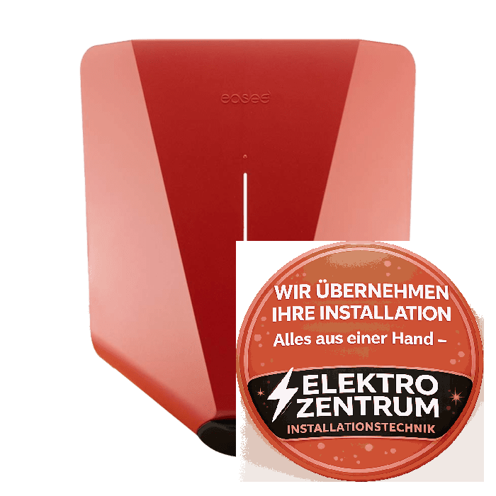 Easee Charge Up 22 kW – Typ 2 – Wallbox rot