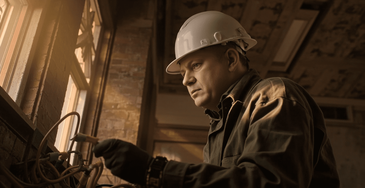 Elektroinstallation bei Altbau-Sanierung in Wien